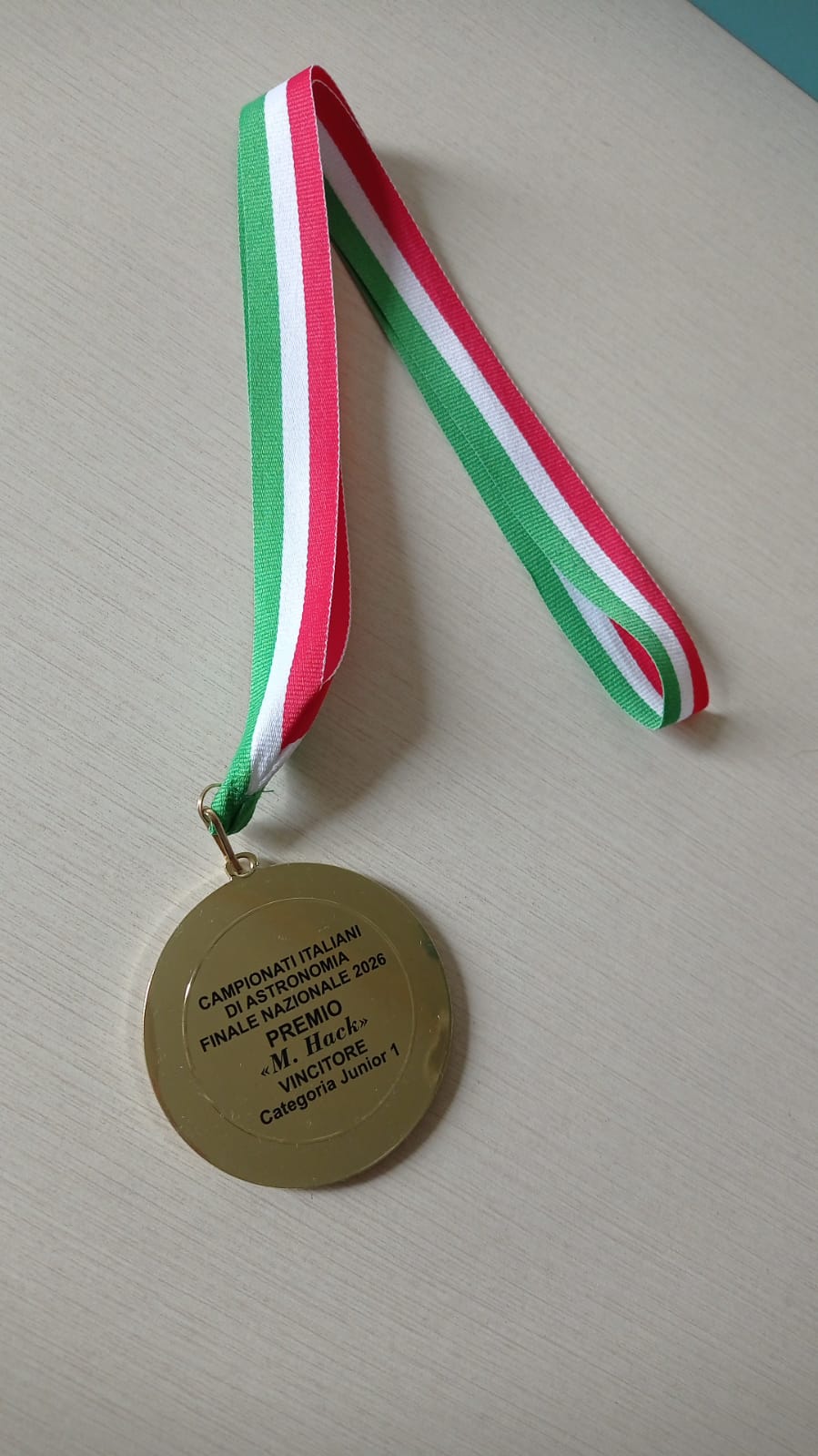 12.Retro della medaglia